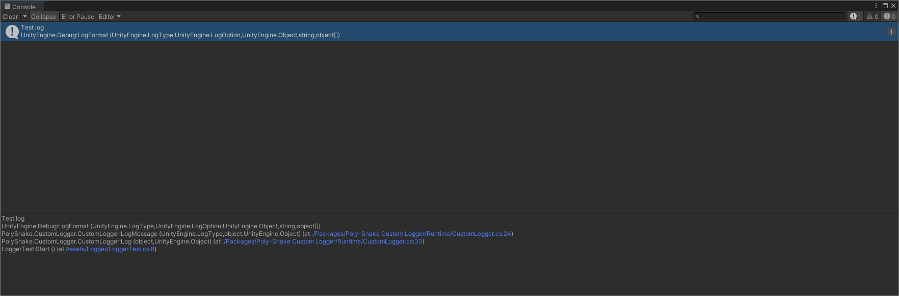 TestLog
